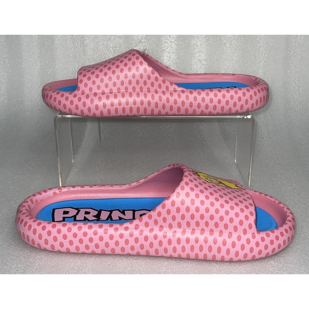 Ground Up Princess Peach Slides Slip On Pink Sandals Super Mario Women's Size 10 - Picture 5 of 16